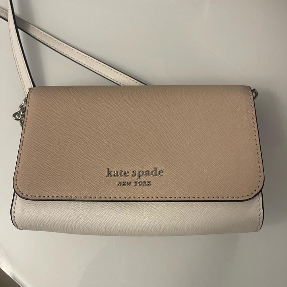 Kate Spade Blush/white Crossbody bag